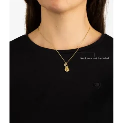 Buddha to Buddha Anhänger | Premium Gold Plated Jewelry-Anhänger Buddha XS Vergoldet