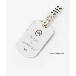 Buddha to Buddha Anhänger | Engrave-Anhänger Chain Army Tag