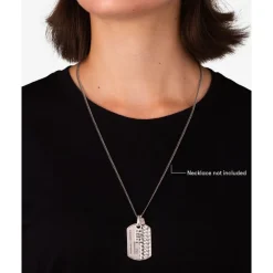 Buddha to Buddha Anhänger | Engrave-Anhänger Chain Army Tag