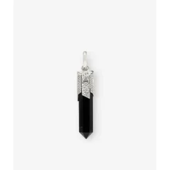 Buddha to Buddha Anhänger | Beads Jewelry-Anhänger Edelstein Silber Schwarzer Onyx