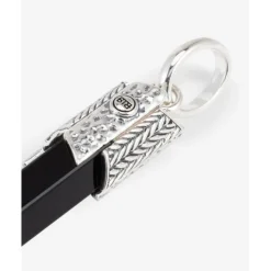 Buddha to Buddha Anhänger | Beads Jewelry-Anhänger Edelstein Silber Schwarzer Onyx