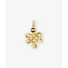 Buddha to Buddha Anhänger | Premium Gold Plated Jewelry-Anhänger Endless Knot XS Vergoldet