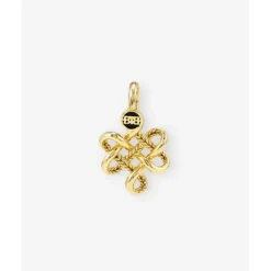 Buddha to Buddha Anhänger | Premium Gold Plated Jewelry-Anhänger Endless Knot XS Vergoldet