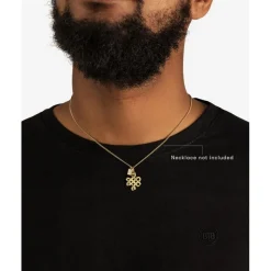 Buddha to Buddha Anhänger | Premium Gold Plated Jewelry-Anhänger Endless Knot XS Vergoldet