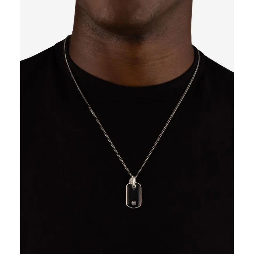 Buddha to Buddha Anhänger | Engrave-Anhänger Stein Onyx