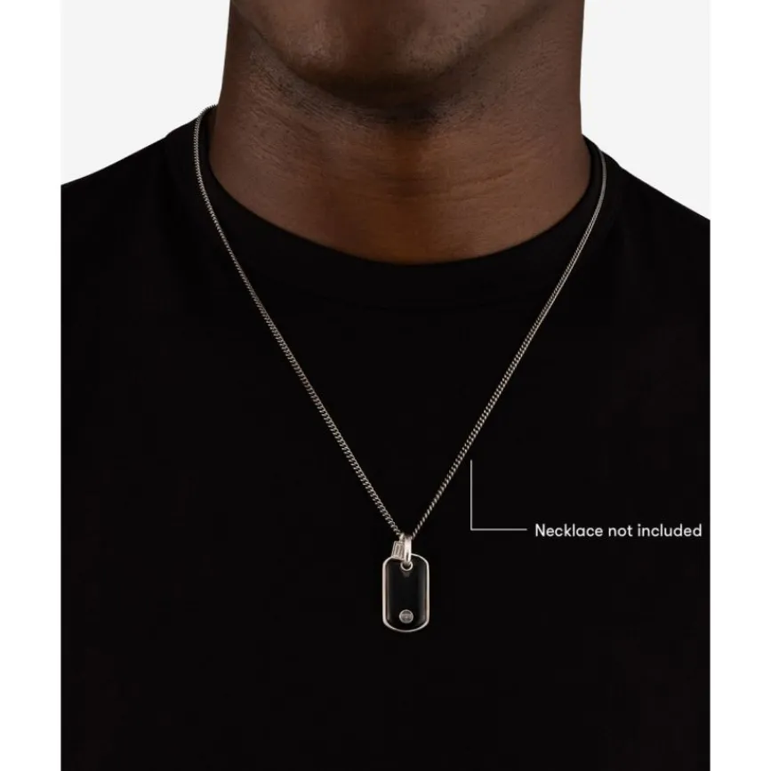 Buddha to Buddha Anhänger | Engrave-Anhänger Stein Onyx