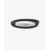 Buddha to Buddha Leder Armbänder | Lederschmuck-Armband Barbara Doppelt Leder Schwarz