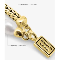 Buddha to Buddha Beads Armbänder | Premium Vergoldete Armbänder-Armband Barbara Mini Perle Vergoldet