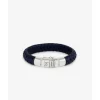 Buddha to Buddha Leder Armbänder | Engrave-Armband Ben Leather Navy