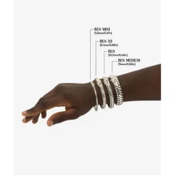 Buddha to Buddha Gravierbarer Armbänder | Silber Armbänder-Armband Ben Mini