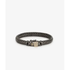 Buddha to Buddha Silber Armbänder | Black Rhodium Schmuck-Armband Ben XS Black Rhodium Gold
