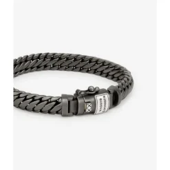 Buddha to Buddha Silber Armbänder | Black Rhodium Schmuck-Armband Ben XS Black Rhodium Silber