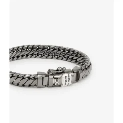 Buddha to Buddha Silber Armbänder | Black Rhodium Schmuck-Armband Ben XS Schwarz Rhodium Glanz Silber