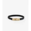 Buddha to Buddha Golden Armbänder | Leder Armbänder-Armband Chain Leder Gold 14kt