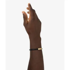 Buddha to Buddha Golden Armbänder | Leder Armbänder-Armband Chain Leder Gold 14kt