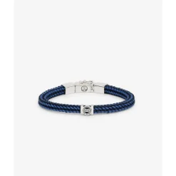 Buddha to Buddha Kordel Armbänder | Kordelschmuck-Armband Denise Mix Blau