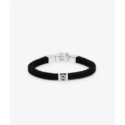 Buddha to Buddha Kordel Armbänder | Kordelschmuck-Armband Denise Schwarz