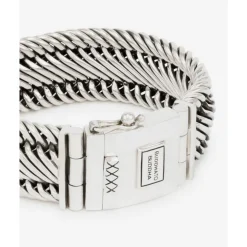 Buddha to Buddha Silber Armbänder | Engrave-Armband Edwin