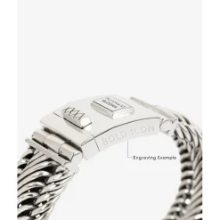 Buddha to Buddha Silber Armbänder | Engrave-Armband Edwin