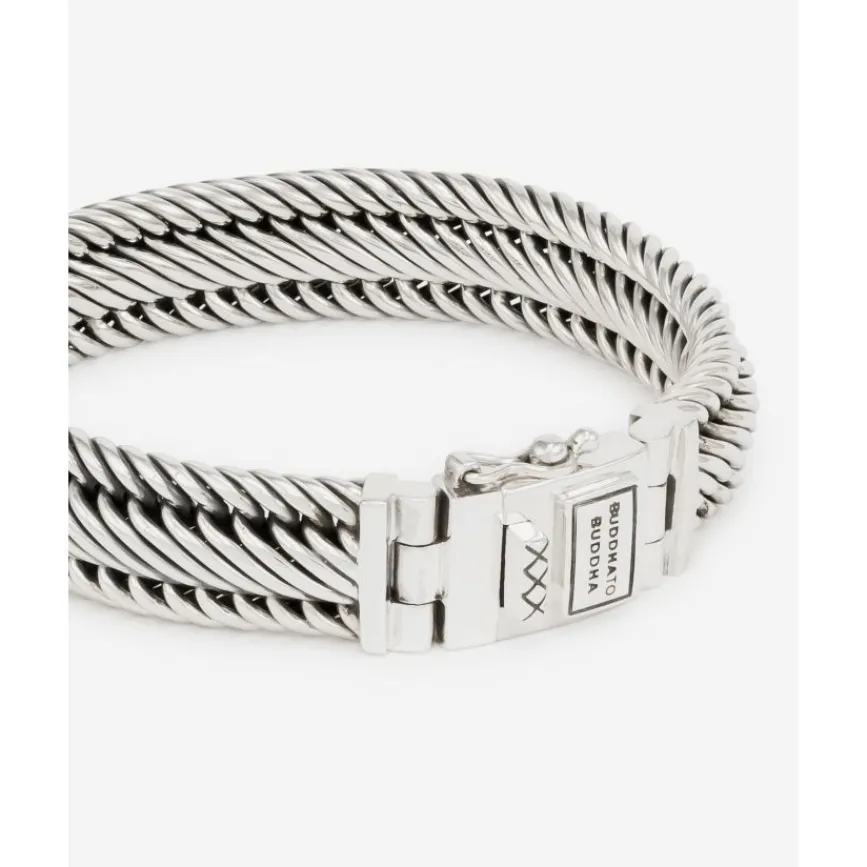 Buddha to Buddha Gravierbarer Armbänder | Silber Armbänder-Armband Edwin Small