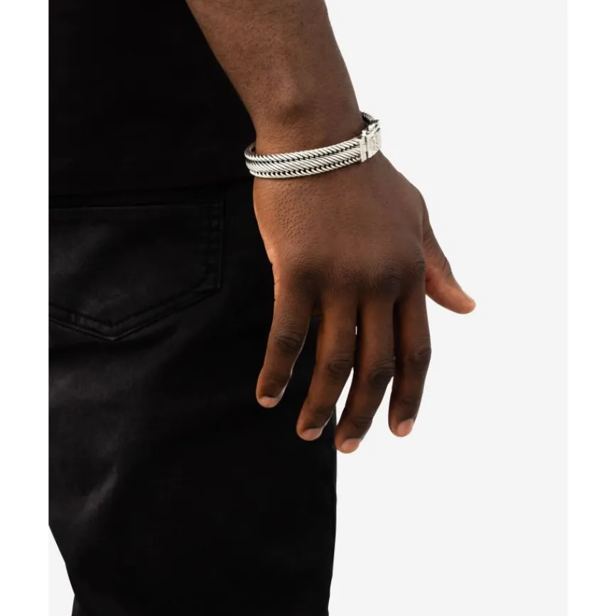 Buddha to Buddha Gravierbarer Armbänder | Silber Armbänder-Armband Edwin Small