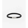 Buddha to Buddha Leder Armbänder | Lederschmuck-Armband Ellen Leder Schwarz