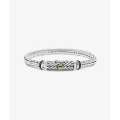 Buddha to Buddha Silber Armbänder | Limited Editions-Armband Ellen XS Limited Silber Gold 14kt