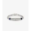 Buddha to Buddha Engrave | Silber Armbänder-Armband Ellen XS Stone Tigereye Navy
