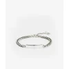 Buddha to Buddha Silber Armbänder | Engrave-Armband Essential Bar Silber