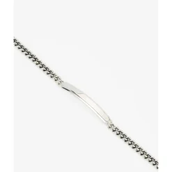 Buddha to Buddha Silber Armbänder | Engrave-Armband Essential Mini Bar Silber
