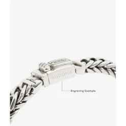 Buddha to Buddha Gravierbarer Armbänder | Silber Armbänder-Armband Esther XS