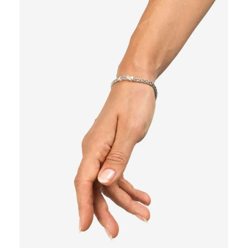 Buddha to Buddha Silber Armbänder | Engrave-Armband Katja Mini Silber