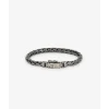 Buddha to Buddha Silber Armbänder | Black Rhodium Schmuck-Armband Katja XS Schwarz Rhodium Glanz Gold 14kt