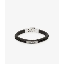 Buddha to Buddha Leder Armbänder | Engrave-Armband Komang Small Leder Braun