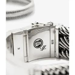 Buddha to Buddha Gravierbarer Armbänder | Silber Armbänder-Armband Legend Statement Silber