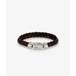 Buddha to Buddha Leder Armbänder | Lederschmuck-Armband Mangky Small Leder Braun