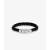 Buddha to Buddha Leder Armbänder | Lederschmuck-Armband Mangky Small Leder Schwarz