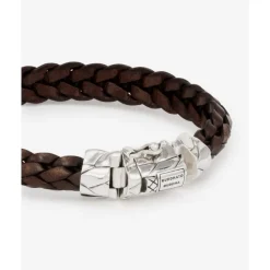 Buddha to Buddha Leder Armbänder | Lederschmuck-Armband Mangky Small Leder Braun