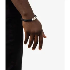 Buddha to Buddha Leder Armbänder | Lederschmuck-Armband Mangky Small Leder Schwarz