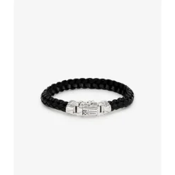 Buddha to Buddha Leder Armbänder | Lederschmuck-Armband Mangky Small Leder Schwarz