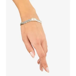 Buddha to Buddha Silber Armbänder | Engrave-Armband Nathalie Mini