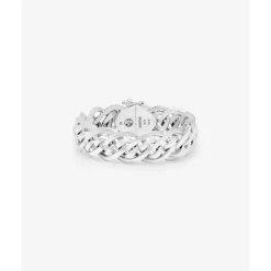 Buddha to Buddha Silber Armbänder | Limited Editions-Armband Nathalie Small schwarz Spinel Limited Silber Gold 14kt