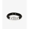Buddha to Buddha Leder Armbänder | Silberschmuck-Armband Nurul Small Leder Braun