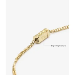 Buddha to Buddha Gravierbarer Armbänder | Golden Armbänder-Armband Permanent Ellen 14kt