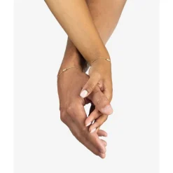 Buddha to Buddha Gravierbarer Armbänder | Golden Armbänder-Armband Permanent Ellen 14kt