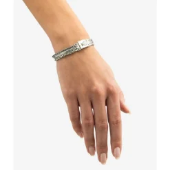 Buddha to Buddha Gravierbarer Armbänder | Silber Armbänder-Armband Triple  Mini