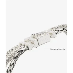 Buddha to Buddha Gravierbarer Armbänder | Silber Armbänder-Armband Triple  Mini