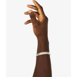 Buddha to Buddha Gravierbarer Armbänder | Silber Armbänder-Armband Triple  Mini