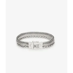 Buddha to Buddha Gravierbarer Armbänder | Silber Armbänder-Armband Triple  Mini