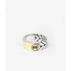 Buddha to Buddha Zweifarbige Ringe | Engrave-Barbara Dual Ring Zweifarbig